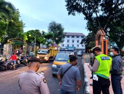 Patroli Skala Besar Dalam Rangka Menciptakan Situasi Kondisi Yang Aman Dan Nyaman Selama Bulan Suci Ramadhan 1443 H