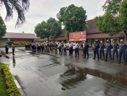 Kabag Ops Kompol Agung Basuni SH, S.I.K  Pimpin Pengamanan Ngabuburit di Halaman Apel Mapolres Binjai