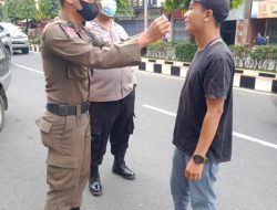 Operasi Yustisi Di Gelar Polsek Binjai Kota Pastikan Warga Patuh Prokes