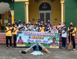 Ramadhan Berseri Polsek Binjai Timur Laksanakan Kurvey Di Masjid Darussalam
