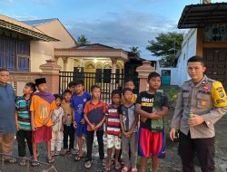 Briptu Robby Yusuf SH Berikan Himbauan Kepada Anak Anak Untuk Tidak Bermain Petasan