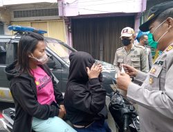 Patroli Polsek Binjai Kota Pantau Dan Imbau Masyarakat Patuhi Prokes