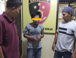 Polsek Binjai Polres Binjai Ungkap Kasus Curanmor