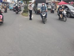 Pos Padat Pagi Polsek Binjai Utara Jaga Kamseltibcar Lalu Lintas