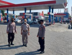 Polsek Binjai Timur Monitoring Kelangkaan Dan Ketersediaan Stok BBM di SPBU