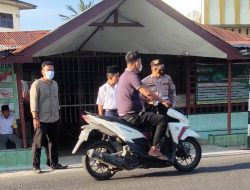 Strong Point, Polsek Binjai Barat Pengaturan Lalin Pagi Hari