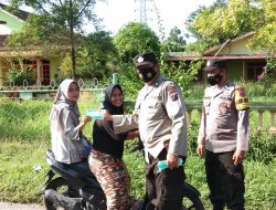 Polsek Binjai Utara Operasi Yustisi Ini Himbauannya