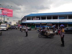 Pos Padat Pagi Polsek Binjai Utara Jaga Kamseltibcar Lalu Lintas