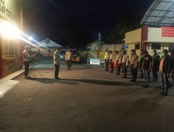 Patroli Asmara Subuh Gabungan Satker Polres Binjai