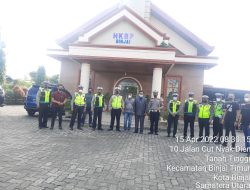 Ibadah Jumat Agung di Kota Binjai, Personel Polres Binjai Gabungan Lakukan Monitoring