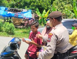 Dengan Humanis, Polsek Binjai Barat Gelar Operasi Yustisi