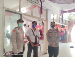 Kapolsek Binjai Kota Monitoring Personil Pelaksanaan Pam Kegiataan Ibadah Umat Kristiani