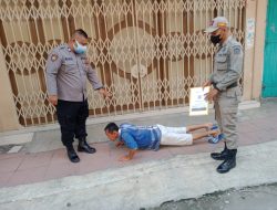 Operasi Yustisi Minggu Pagi Gabungan Instansi Terkait Pastikan Warga Patuh Prokes