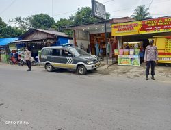 Patroli Sore Antisipasi Pasar Tumpah Menjelang Berbuka Puasa