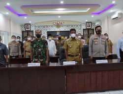 Polres Binjai Bersama Forkopimda Ikuti Rakor Lintas Sektoral Kesiapan Menghadapi Hari Raya Idul Fitri 1443 H