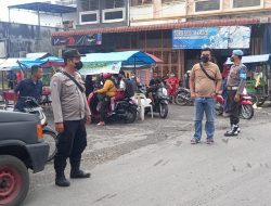 Polsek Selesai Patroli Sore Gabungan Unit Satker Dalam Rangaka Ngabuburit