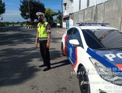 Sat Lantas Polres Binjai Dalam Rangka Giat Rutin Yang Ditingkatkan/KRYD
