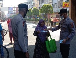 Operasi Yustisi Gabungan Instansi Terkait Pastikan Warga Patuh Prokes Minggu Pagi