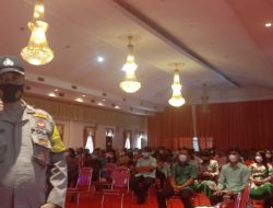 Polsek Jajaran Polres Binjai Monitoring Pelaksanaan Gereja Minggu Sesuai Protokol Kesehatan Covid-19