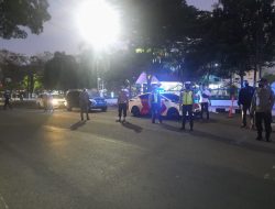 Patroli Skala Besar Polres Binjai Dan Instansi Terkait Cipta Kondisi Aman Dan Kondusif