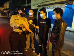 Polsek Binjai Kota Operasi Yustisi Malam Dengan System Rik Barcode