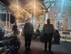 Polsek Binjai Kota Monitoring Pelaksaan Sholat Teraweh Di Wilkumnya