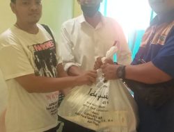 Polres Binjai Serahkan Bingkisan Lebaran Untuk Wartawan