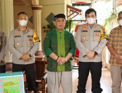 Jelang Hari Raya Idul Fitri 1443 H Kapolres Binjai Kunjungi Tokoh Masyarakat / Agama Kota Binjai