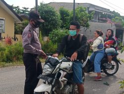 Operasi Yustisi Di Depan Mako, Sasar Masyarakat Yang Tidak Patuh Prokes