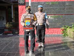 Kabag Ops KOMPOL AGUNG BASUNI, SH, S.I.K Pimpin Apel Siaga-1 Polres Binjai