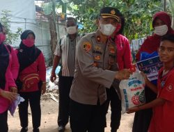 Bakti Sosial Pemberian Tali Asih Bhayangkari Ranting Polsek Binjai Kota Dalam Rangka Hari Raya Idul Fitri 1443 H / 2022