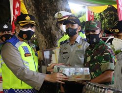 Forkopimda Kota Binjai Pantau Langsung Kegiatan Malam Takbiran 1443 H Wilkum Polres Binjai