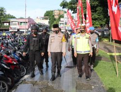Berikan Rasa Aman dan Nyaman, Polres Binjai Siagakan Personil PAM Sholat Idul Fitri 1443 H/ 2022 M