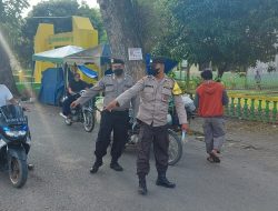 Operasi Yustisi Sore Ingat Kan Warga Pakai Masker Menyambut Idul Fitri 1443 H