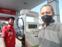 Unit Intelkam Polsek Binjai Barat Monitoring Ketersediaan Stok Bbm Di Spbu
