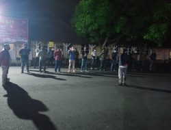 Patroli malam Gabungan antisipasi 3C oleh Sat Intelkam, Sat Reskrim dan Sat Narkoba Polres Binjai