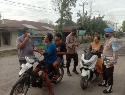 Hari Libur Lebaran, Polsek Binjai Barat Polres Binjai Terus Giatkan Operasi Yustisi