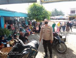 Operasi Yustisi Polsek Selesai, Lakukan Public Speaking