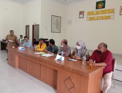 Kapolsek Selesai Pimpin Pengamanan Rapat Pleno Pengumuman Penetapan Calon Kepala Desa