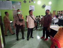 Polsek Binjai Lakukan Pengamanan Rapat Pleno Pengumuman Penetapan Calon Kepala Desa