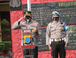 KELUARGA BESAR POLRES BINJAI MELAKSANAKAN HALAL BIL HALAL DALAM RANGKA IDUL FITRI 1443 H TAHUN 2022