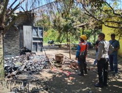 Kebakaran Kios Di Desa Gunung Ambat Kec. Sei Bingai
