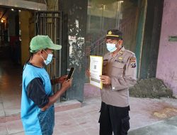 System Rik Barcode Polsek Binjai Kota Lakukan Operasi Yustisi