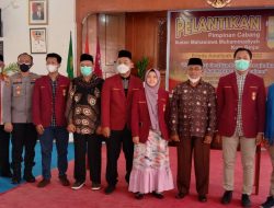 Kapolsek Binjai Kota Hadiri Acara Pelantikan Pimpinan Cabang Ikatan Mahasiswa Muhammadiyah Kota Binjai Periode Amaliyah  2021/2022 dengan tema ” Revitalisasi Gerakan Dalam Mewujudkan Trilogi Ikatan yang Berkemajuan “