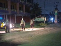 Patroli R-4 Blue Light Polsek Selesai