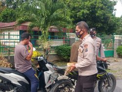 Operasi Yustisi Polsek Selesai, sasar pengguna jalan tidak Bermasker