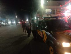 Cipta Kondisi Aman Kondusif Perayaan Hari Waisak Dan Antisipasi Gangguan 3C Patroli Malam Rutin Polsek Binjai Barat