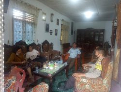 Sampaikan Pesan Kamtibmas dan Imbauan Prokes Melalui Sambang Desa Bhabinkamtibmas Polsek Binjai Timur