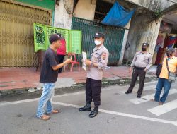 Gelar Public Speaking Himbauan Pemerintah Polsek Binjai Kota Sekaligus Giat Patroli Ciptakan Situasi Aman Dan Kondusif