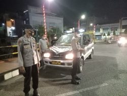 Cegah Tindak Pelaku Kejahatan Jalanan Melalui Patroli Blue Light Rutin Polsek Binjai Kota